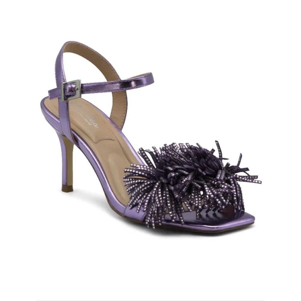 Charles David Purple Dainty High Heels Size 5.5